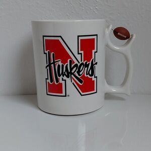 Nebraska Huskers Football Spinner Coffee Mug